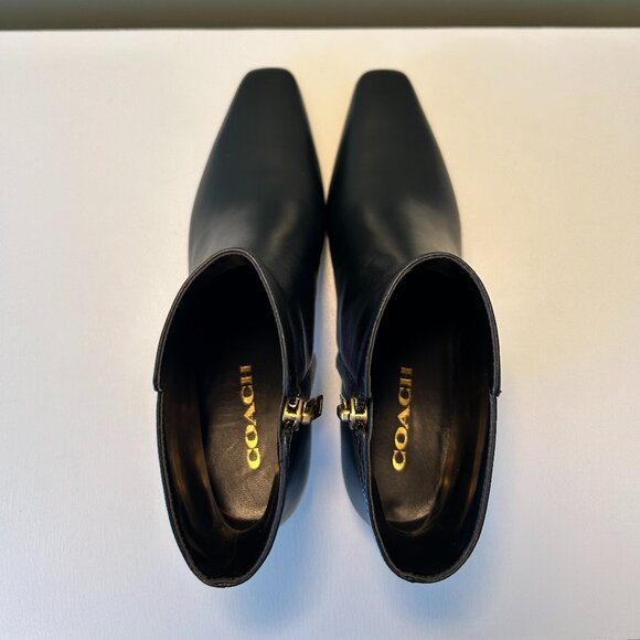 Coach Women's Rebecca Leather Bootie - Picture 5 of 12